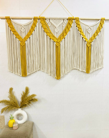 Diamond Macrame Wall Hanging