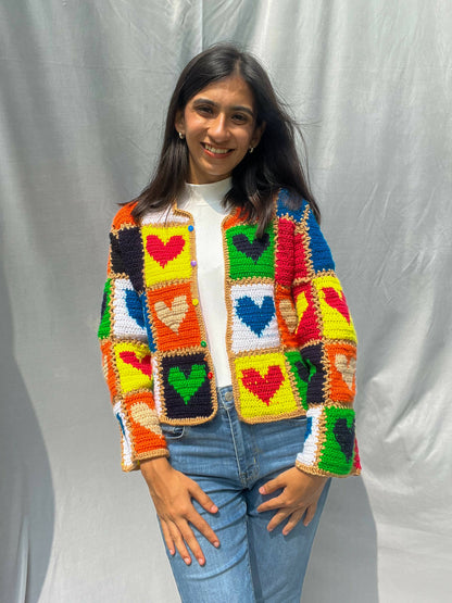 Queen of Hearts Cardigan