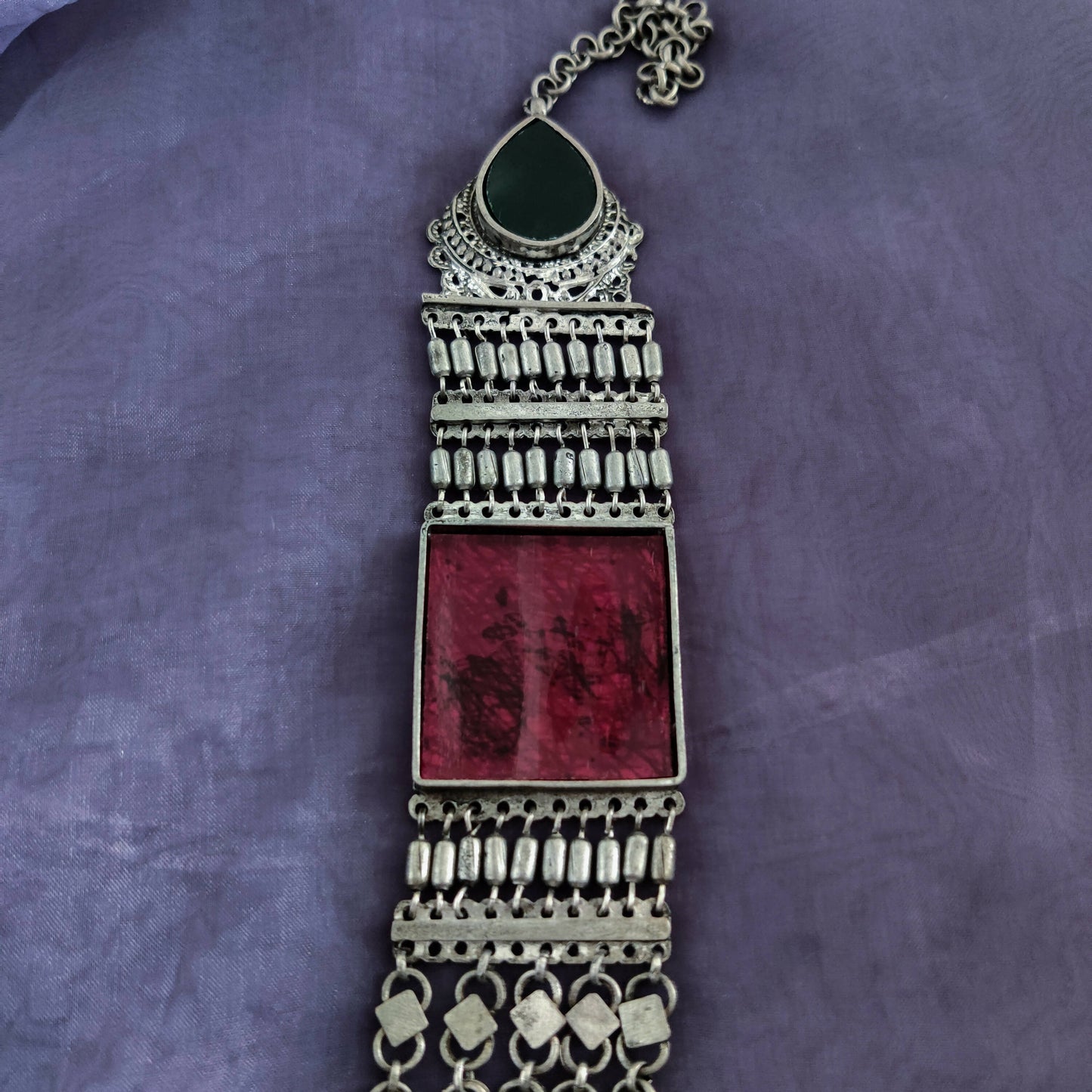 Queen's Necklace With Glasswork