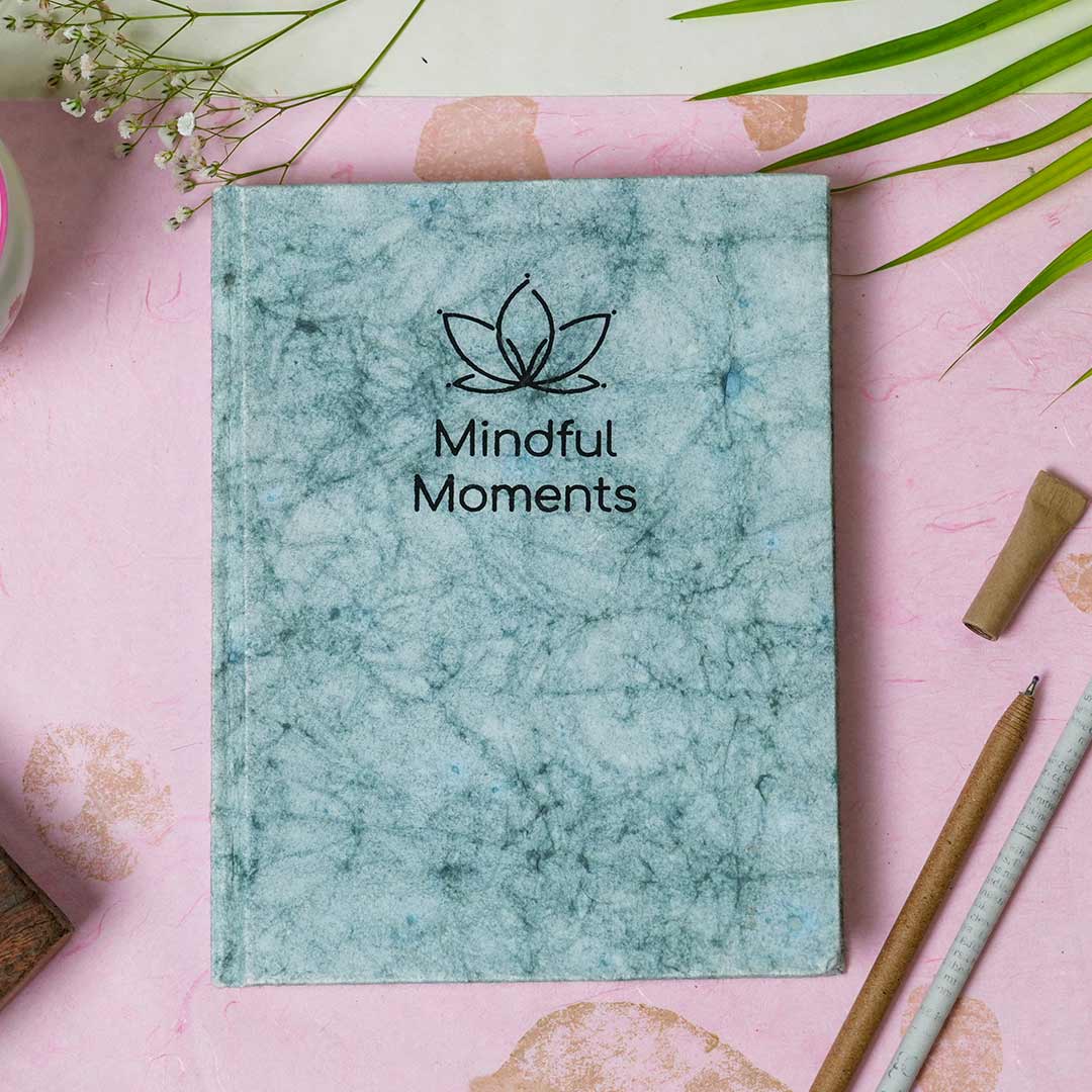 Mindful Moments- Batik Mint /Amber