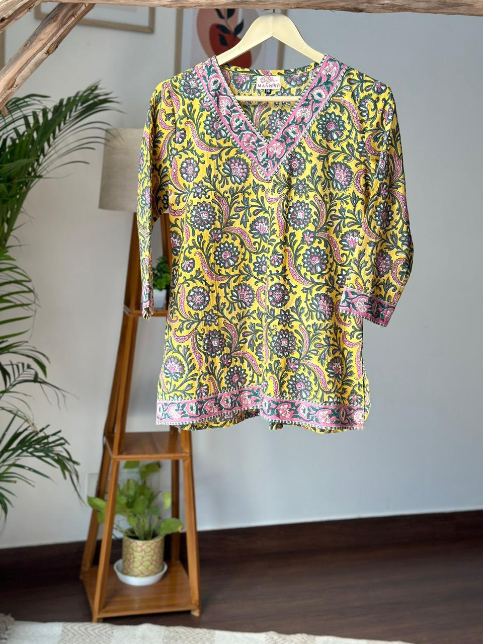 Floral Printed Kurta