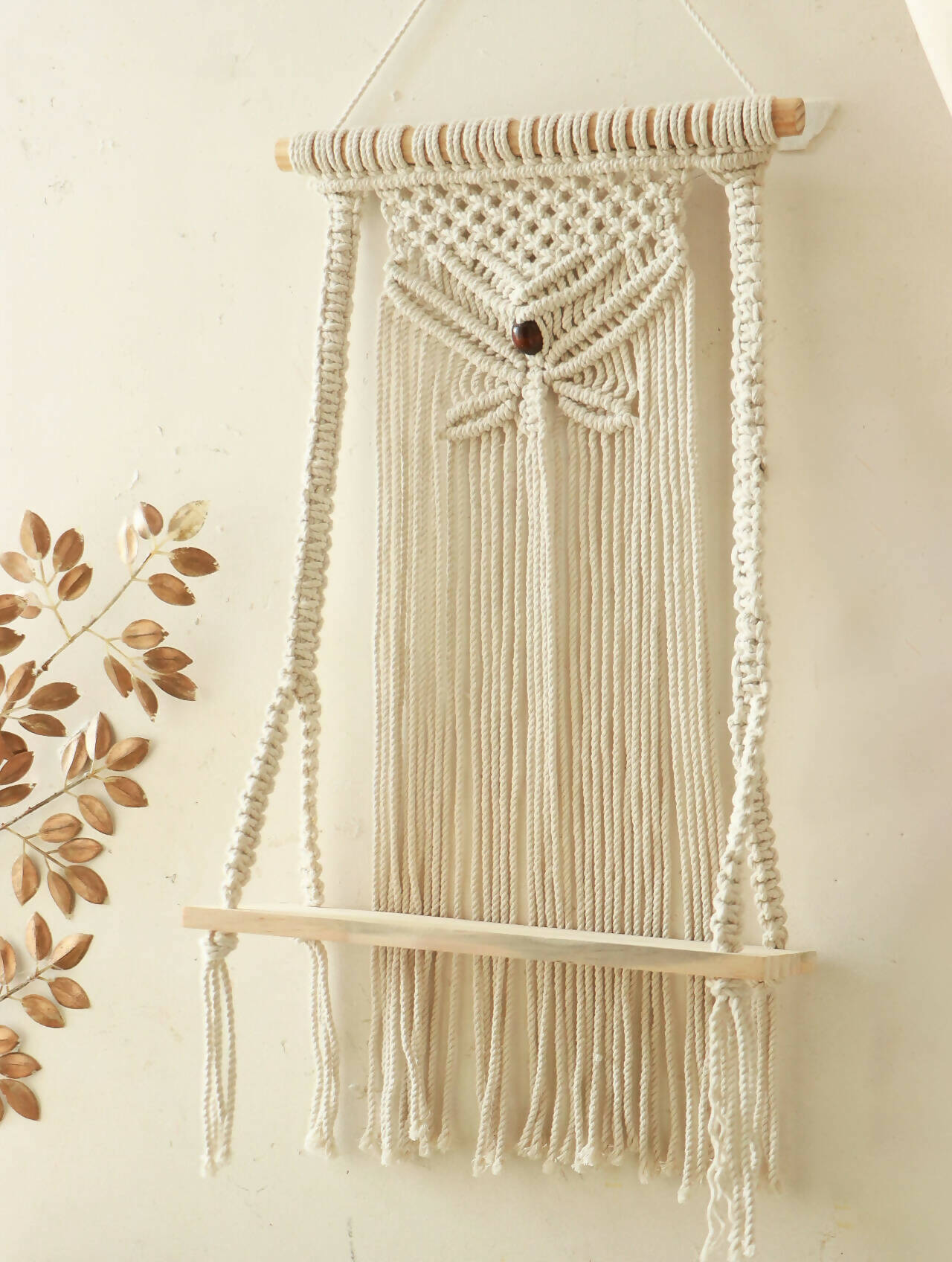 Harmony Macrame Boho Shelf