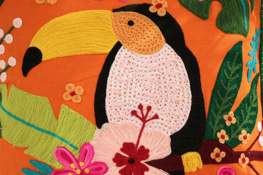 Toucan - Hand Embroidered (Pack of 1)