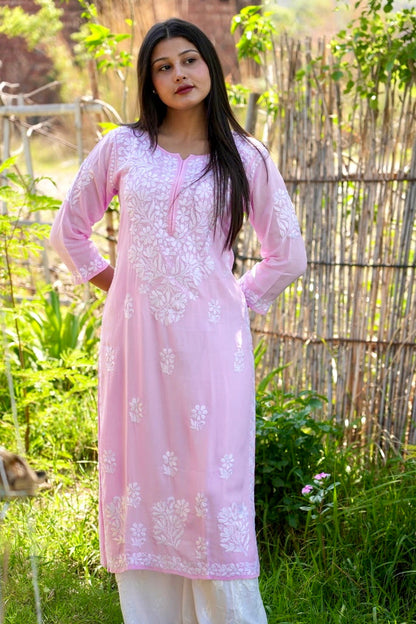 Gul Modal Chikankari Kurti