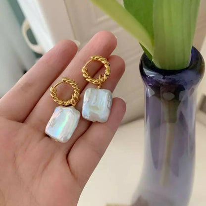 Baroque Freshwater Pearl Earrings