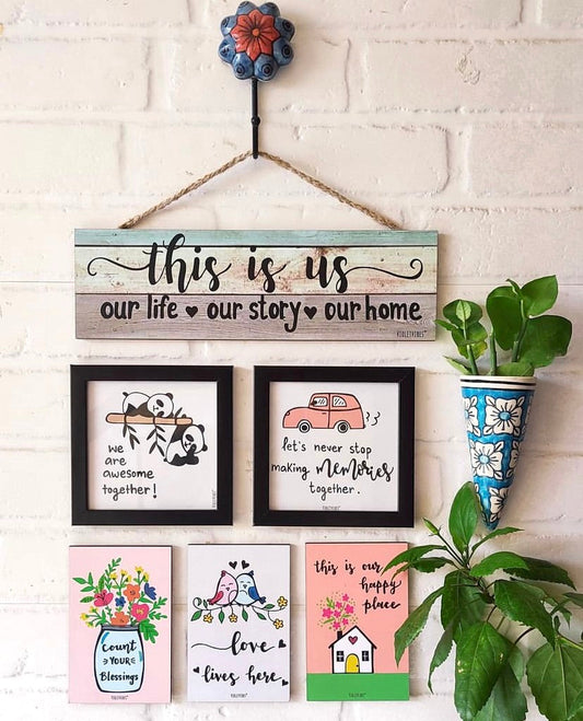 This Is Us Combo | Wall Decor