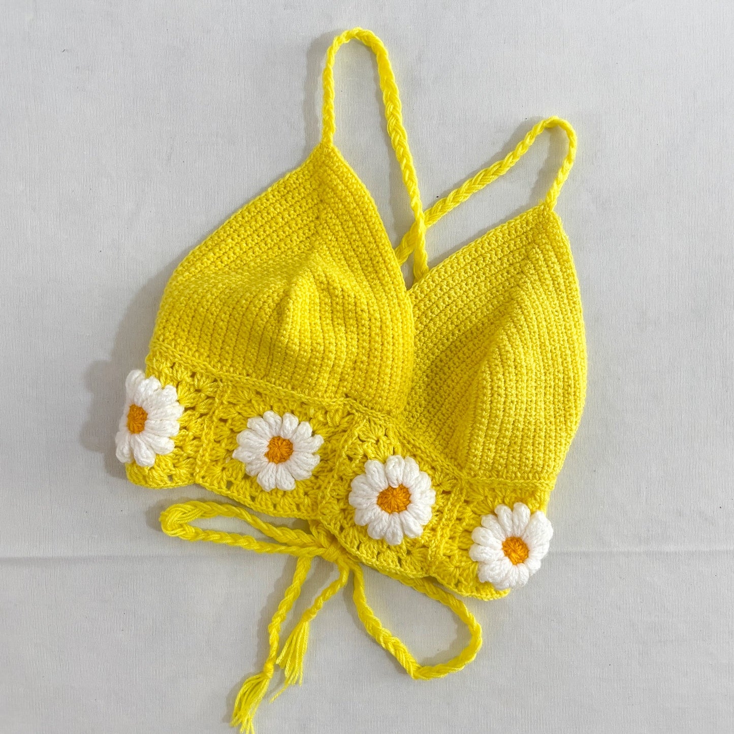 Daisy Crochet Crop Top