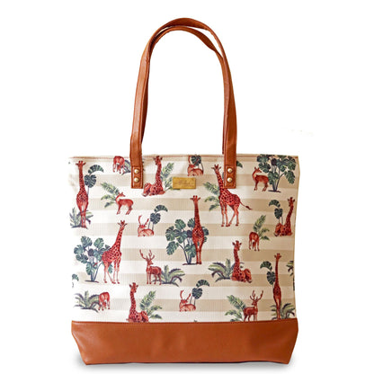 Animal Print Tote Bag