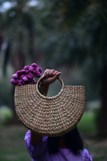 Water Hyacinth Hand Bag