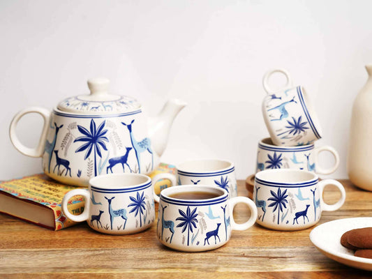 Alive Deer Tea Set (Set of 7)