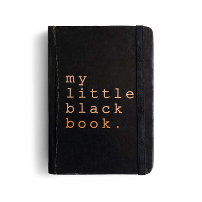 My Little Black Book - A5 Hardcover Handcrafted Diary | Notebook