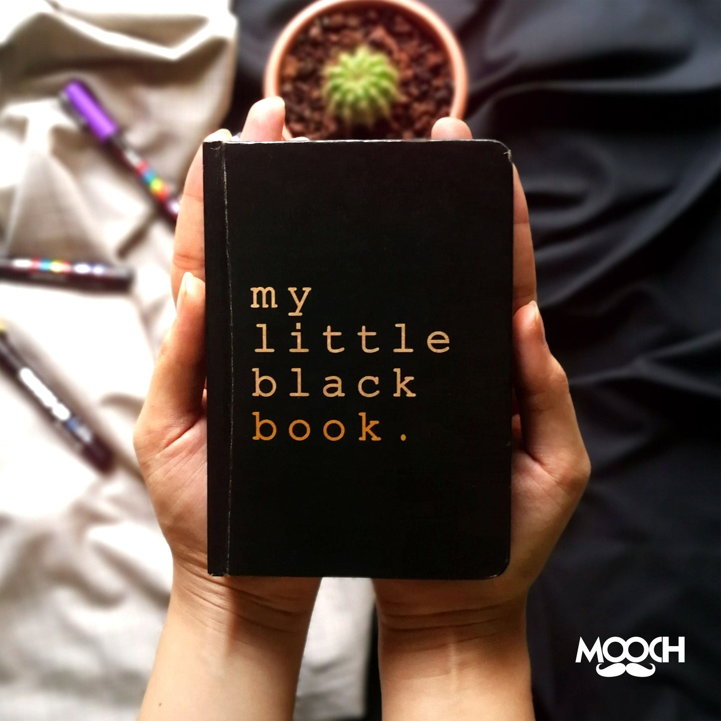 My Little Black Book - A5 Hardcover Handcrafted Diary | Notebook