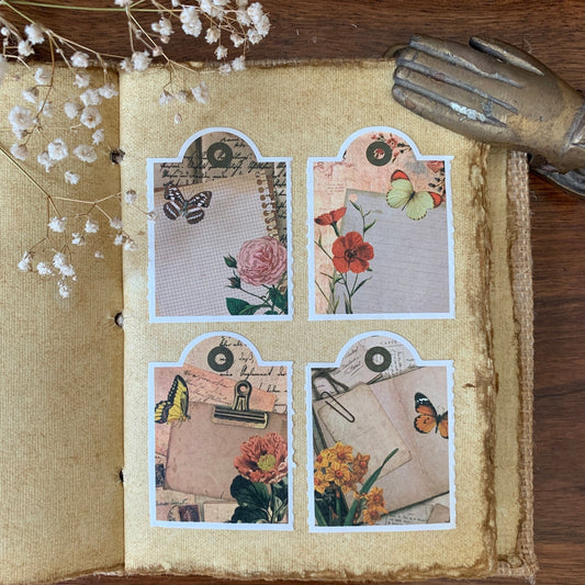 Floral Vintage Memo Roll