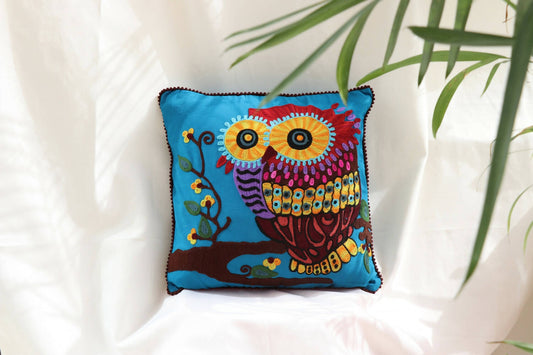 Owl - Hand Embroidered (Pack of 1)