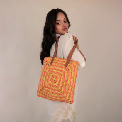 OY crochet Tote Bag