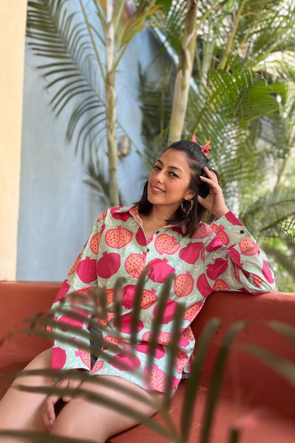 Bake Day Oversized Pink Lemonade Shirt