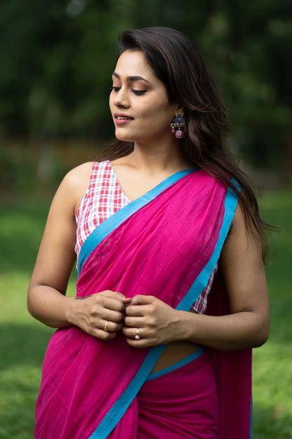 The Lover Club Border Saree