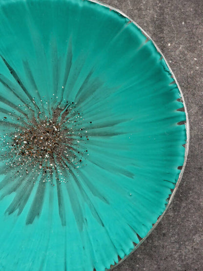 Teal Trinket Bowl