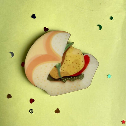 Vada Pav Fridge Magnet