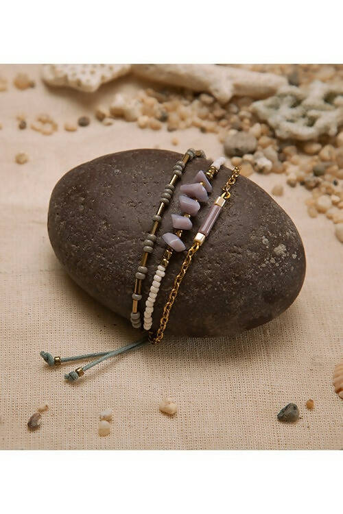 Calm, Compassion & Balance Stone Bracelet