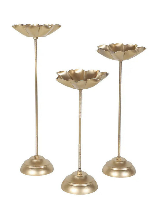 Small Lotus Detachable Tealight Holders - Set of 3
