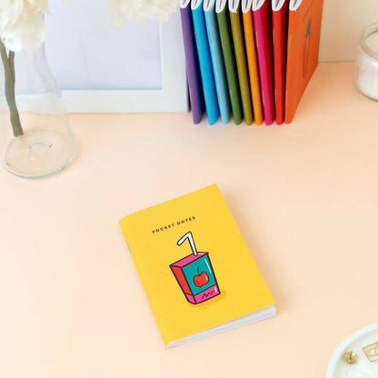 Illustrated Pocket Notebooks / Set of 10