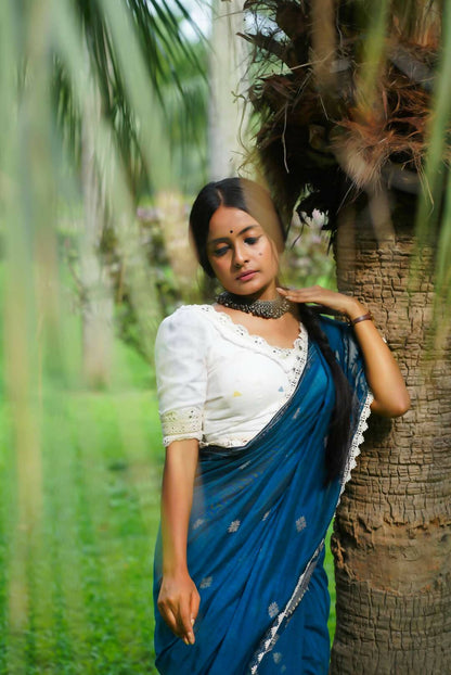 Morning peace saree