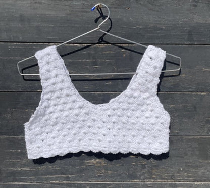 Snow Drop Crop Top