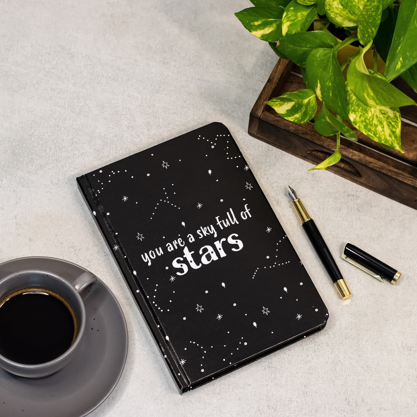 A Sky Full Of Stars - Designer Hard Cover Notebooks