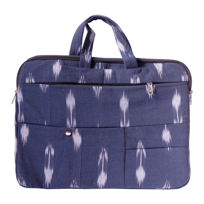 MacBook Sleeve - Ikat Blue in Arrow