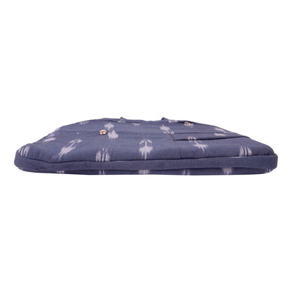 MacBook Sleeve - Ikat Blue in Arrow