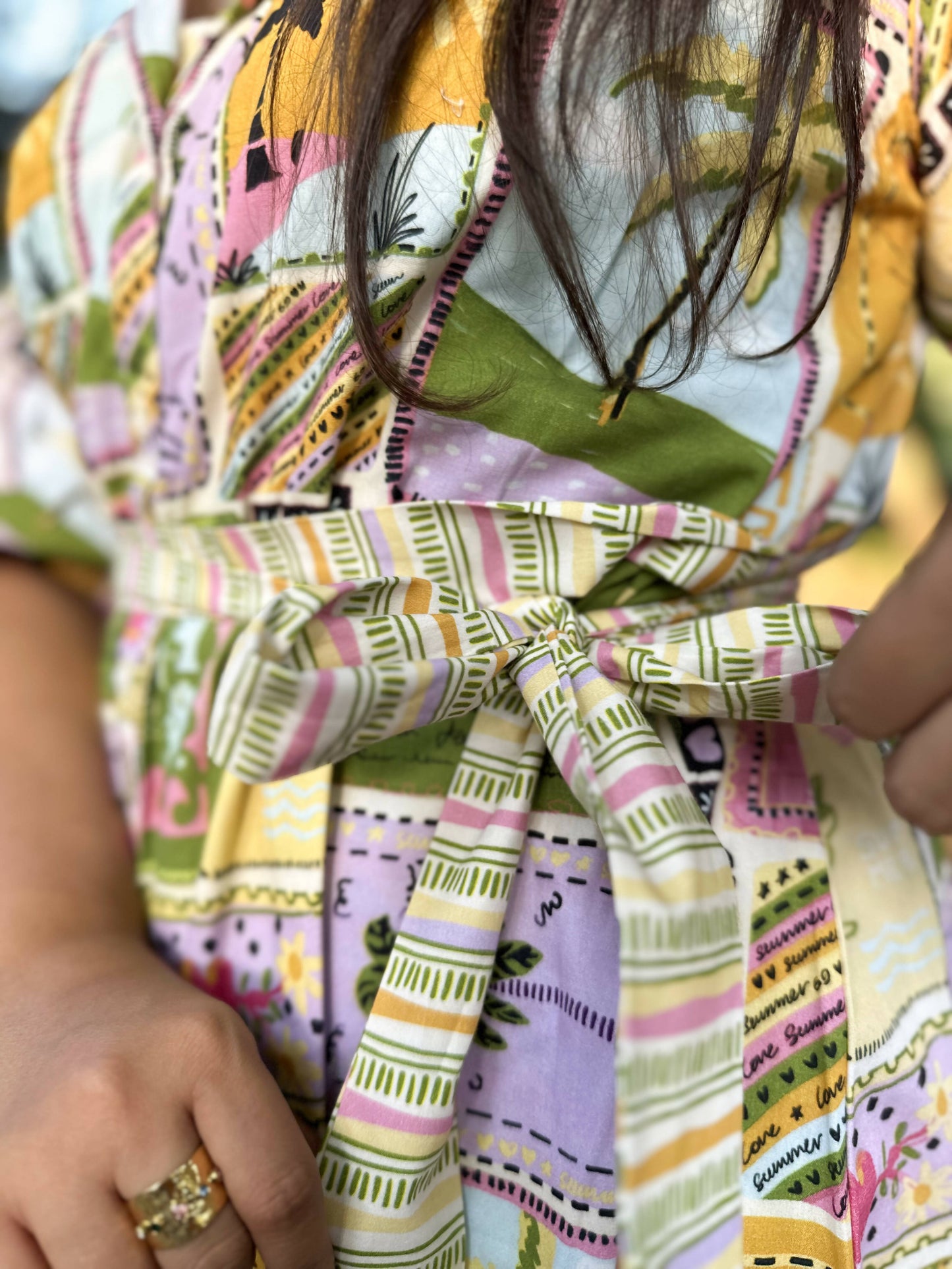 Shirt Dress with Belt