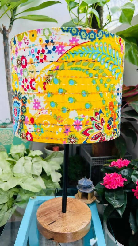 Lampshade - Kantha 