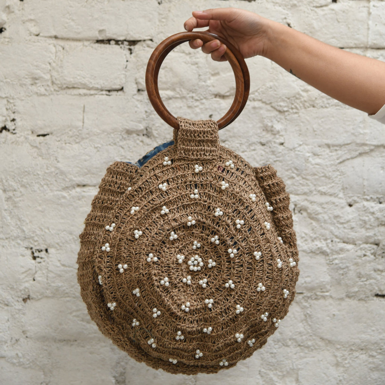 The Regal crochet handbag