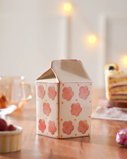 Aboli- Milk Carton Shaped Vase (or Jug!)