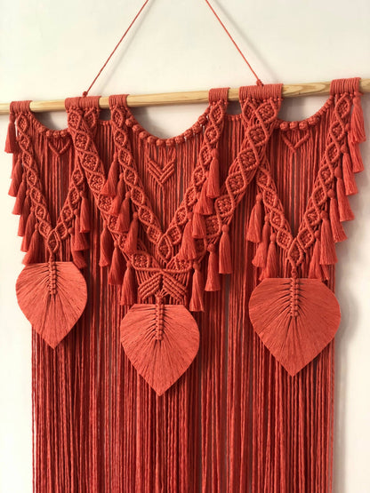 Large Tassel Macrame Wall Hanging