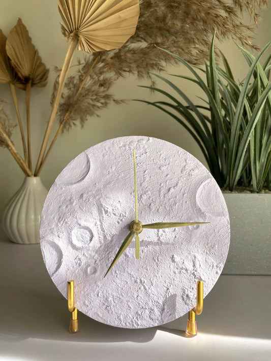 Lavender Desk Clock