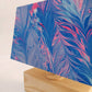 Modern Table Lamp - Marbling | Navy and Pink