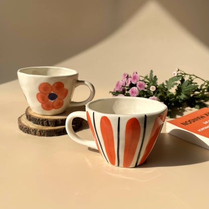 Narangi Phool Cup (Set of 2)