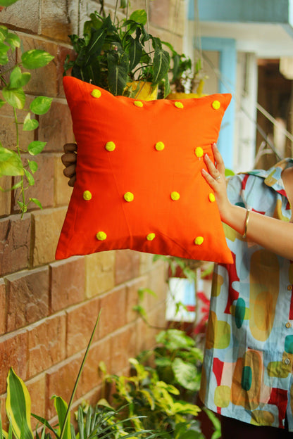 Pompom Cushion Covers