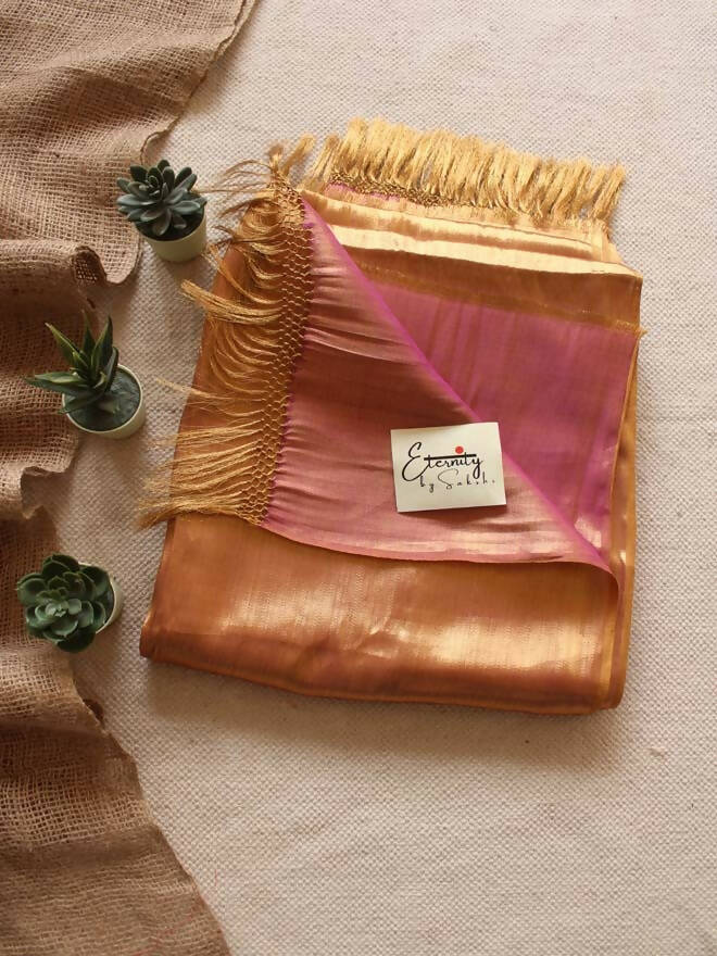 Chakor Handloom Cotton With Zari Saree