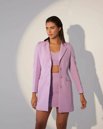 Lilac World - Lavender Blazer