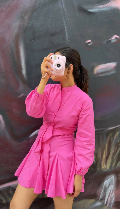 Baby Pink Knot Dress