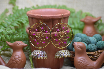 Handcrafted Jhumka Earrings