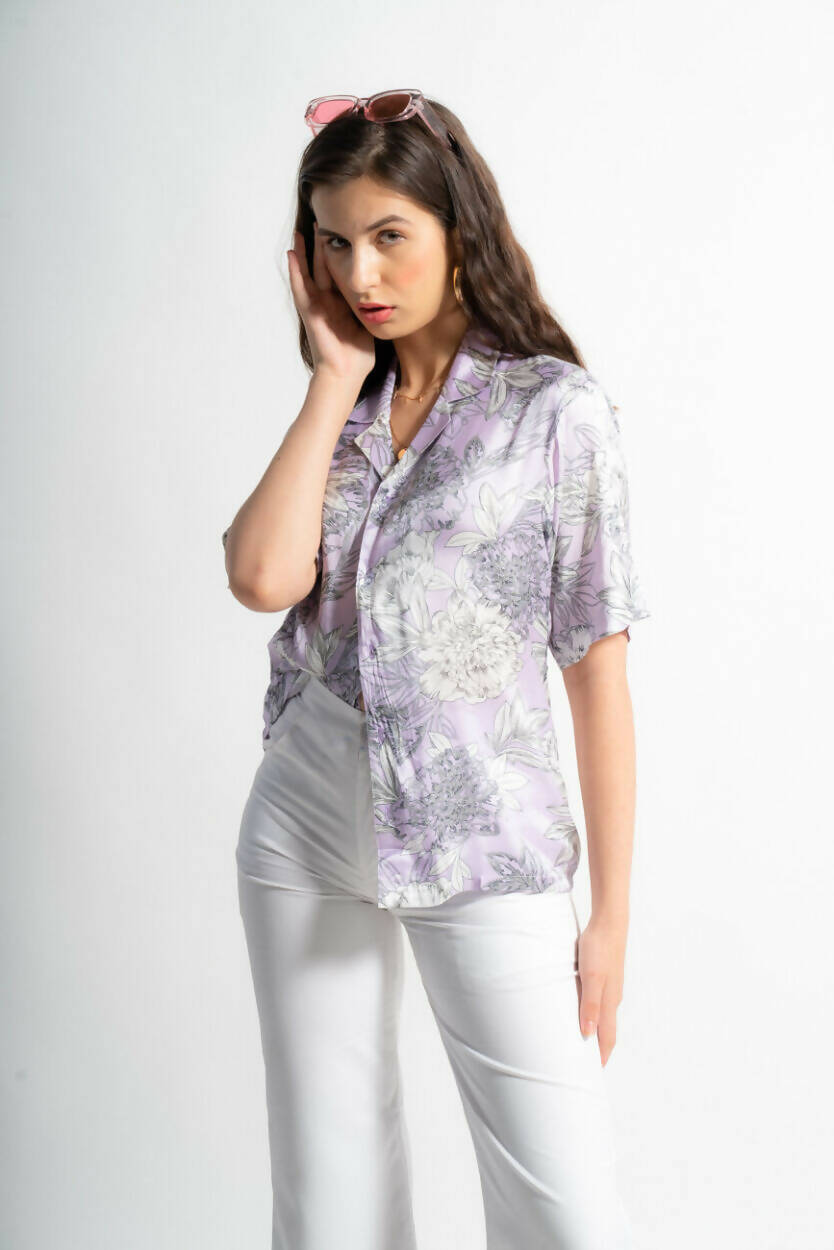 Flora Print Unisex Shirt