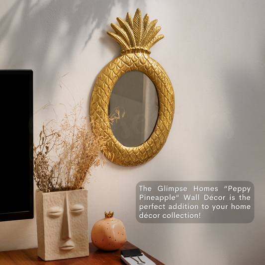 Peppy Pineapple Wall Décor