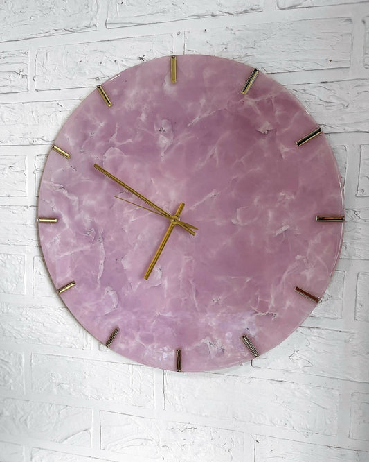 Rose Quartz Clock