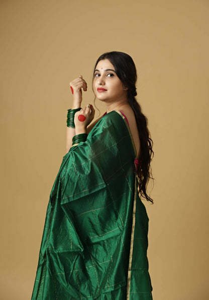 Green Vani Saree