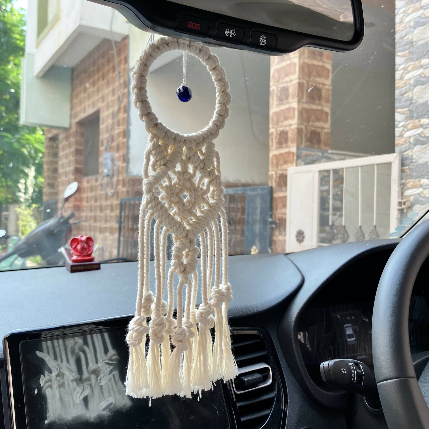 Evil Eye Dreamcatcher / Car charm