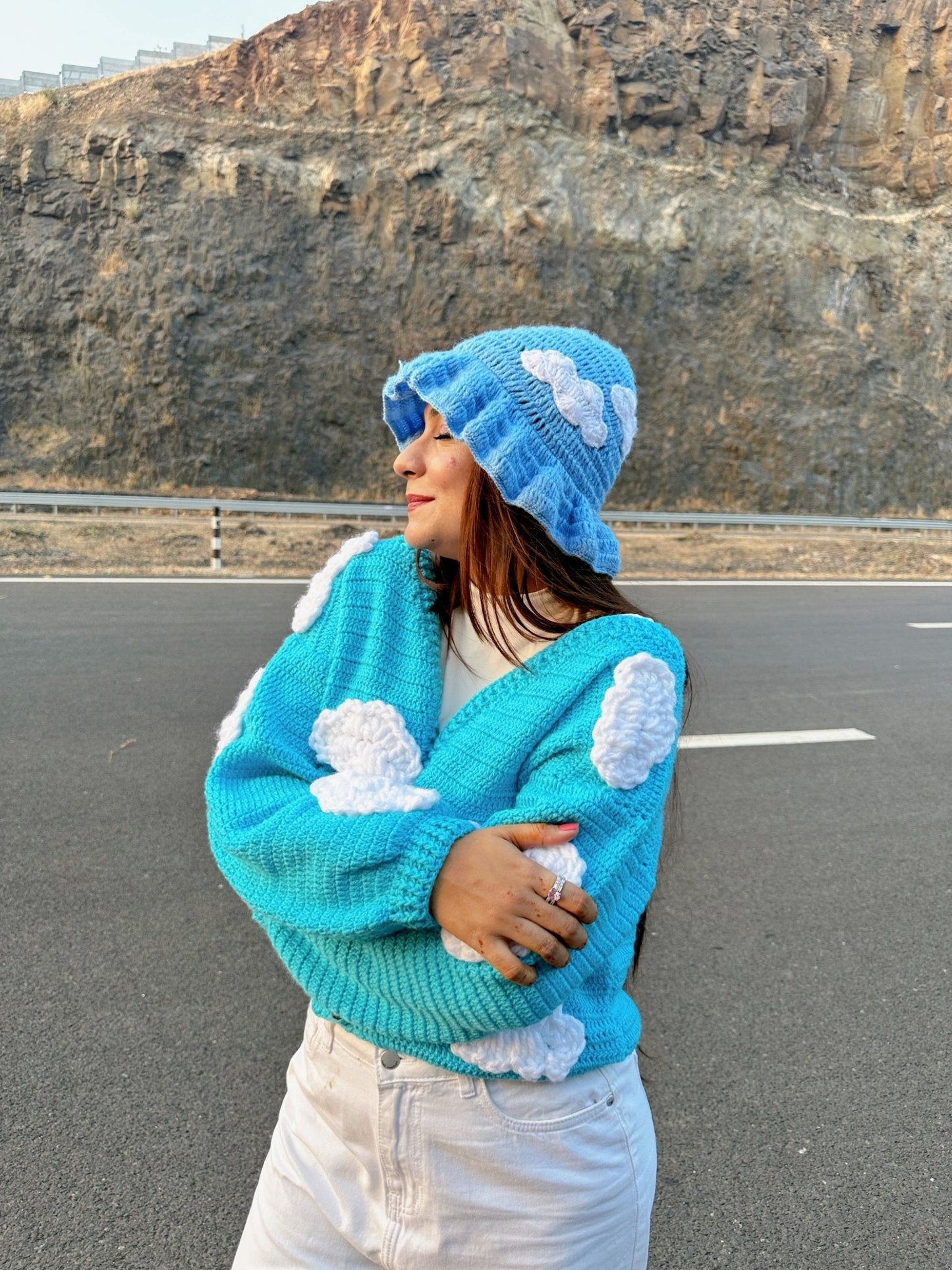 Cloud Crochet Sweater